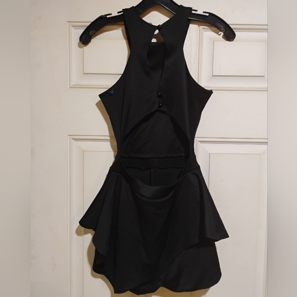Charlotte Russe Black Backless Dress Size Small - Picture 1 of 10